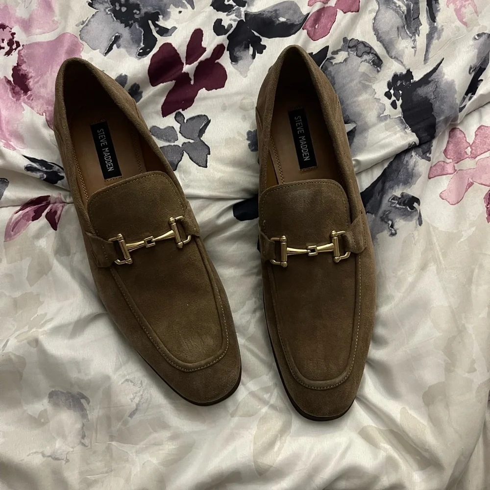 Steve Madden Brown Loafers for Men - Picture 1 of 3
